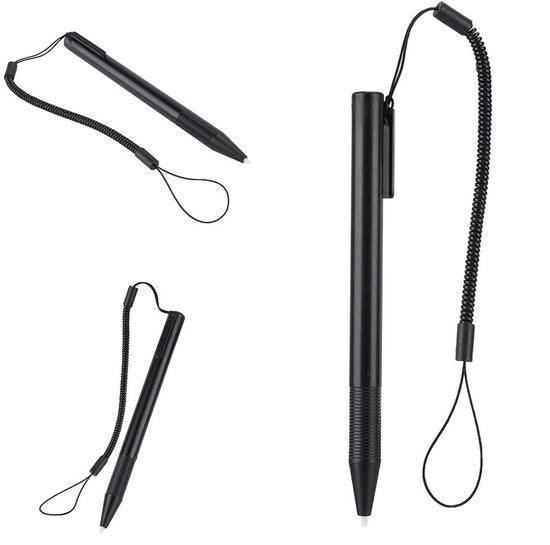 Stilo per tablet con alta sensibilità - penna per tocco universale - leggera - fissata con molla