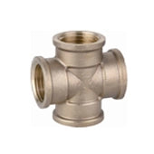 CROCE FILETTATA FFFF IN OTTONE GIALLO IBP- 11/4- IBP- pezzi 1