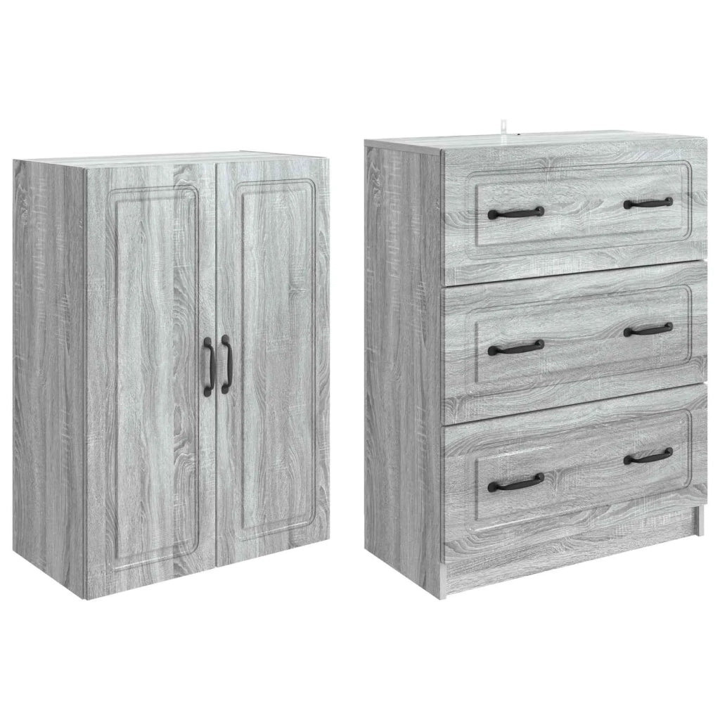 Set di armadi 2 pz 66 x 34,5 x 87 cm Legno ingegnerizzato 3416967