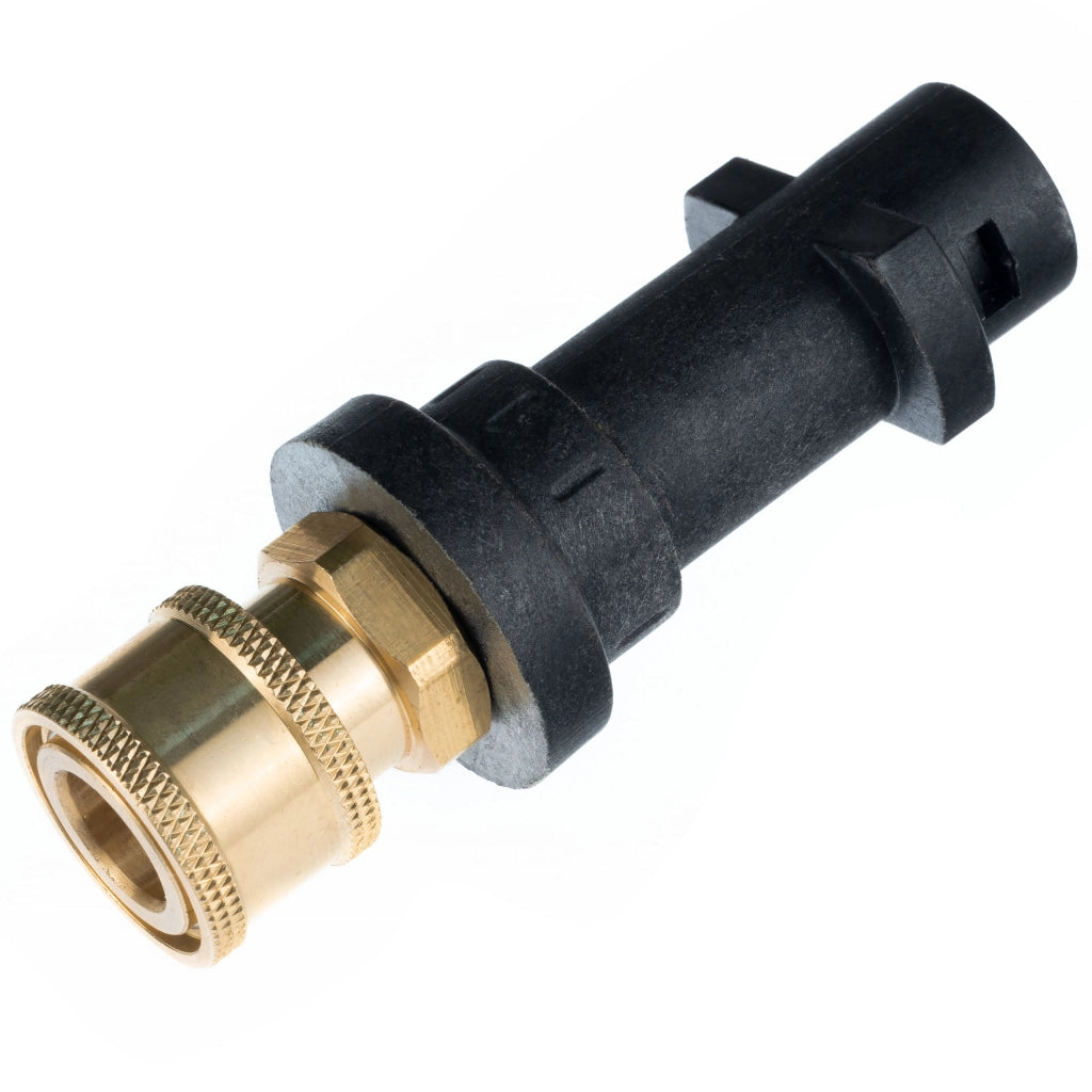 Adattatore Baionetta per Accessori con Attacco Rapido 1/4" compatibile con Idropulitrici Kärcher K2–K7 – Materiale