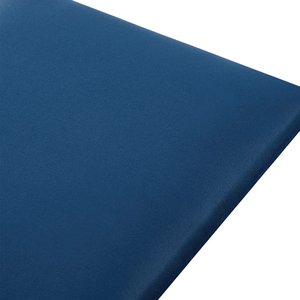 Set di 3 cuscini da parete in velluto 60 x 30 cm blu navy 03_0010623
