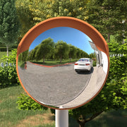 Specchio per Traffico Convesso Arancione Ã˜30cm in Policarbonato