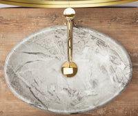 Lavabo Da Appoggio Rea Linda Stone