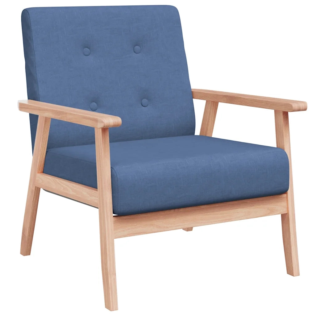 Poltrona Blu in Tessuto 244654