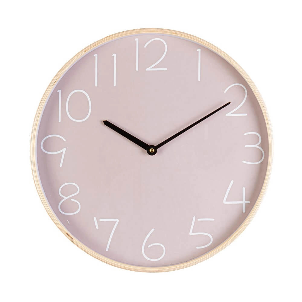Orologio da Parete Rotondo in Legno Stile Nordico 41 cm - BRILLO