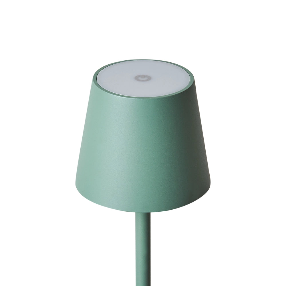 Lampada da terra in ferro verde per interni e per esterni stile moderno