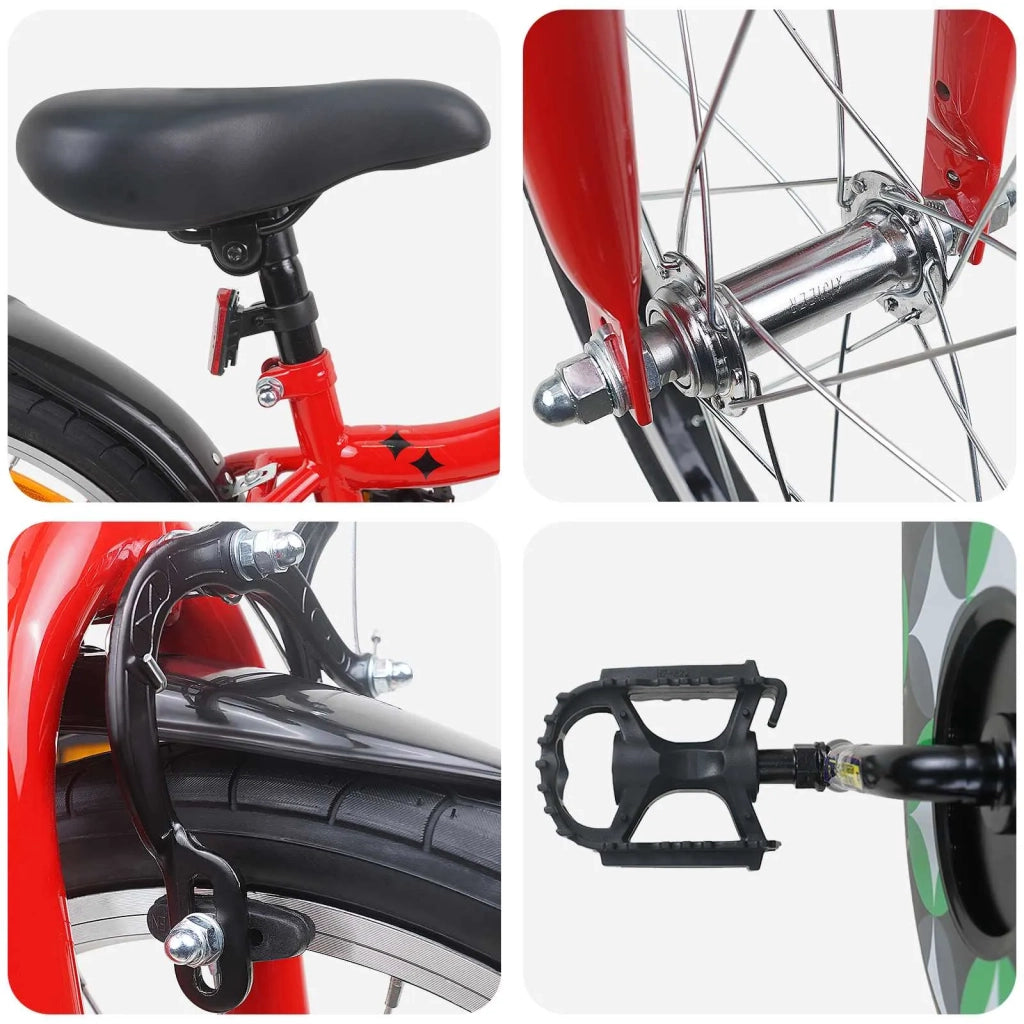 Bicicletta per Bambini | Bici per bambini 18 Pollici per bambini dai 5 ai 7 anni
