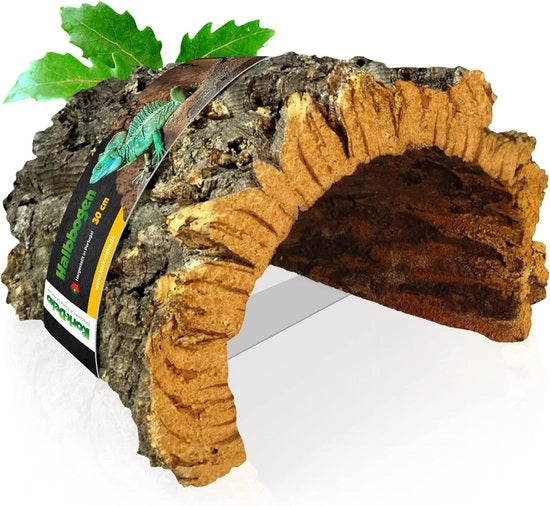 Decorazione per vivarium con corteccia di quercia 30 cm - abitacolo per animali esotici - decorazione interiore con curcuma legno di albero corteccia di quercia
