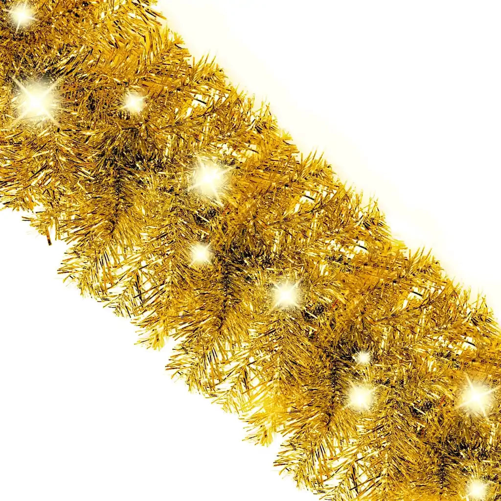 Ghirlanda Natalizia con Luci a LED 10 m Oro CFW6751092