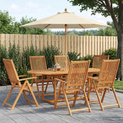 Set da pranzo da esterno con ombrellone 8 pz 3438545
