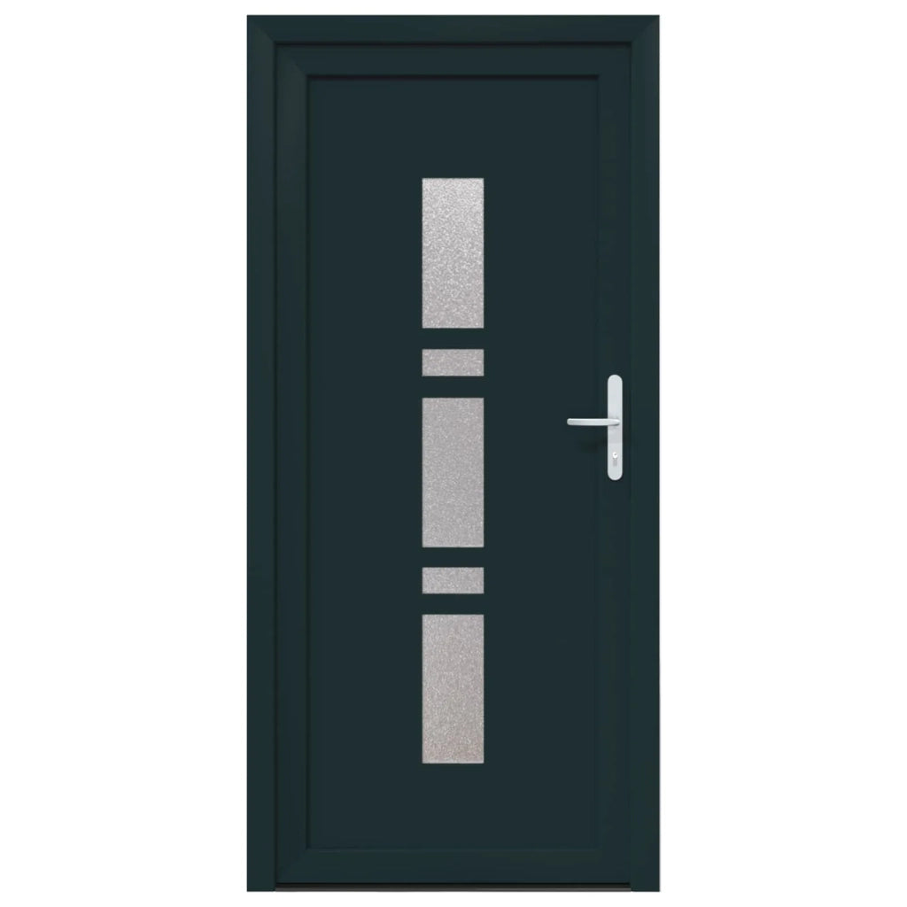 Porta Frontale Antracite 88 x 200 cm PVC 3445739
