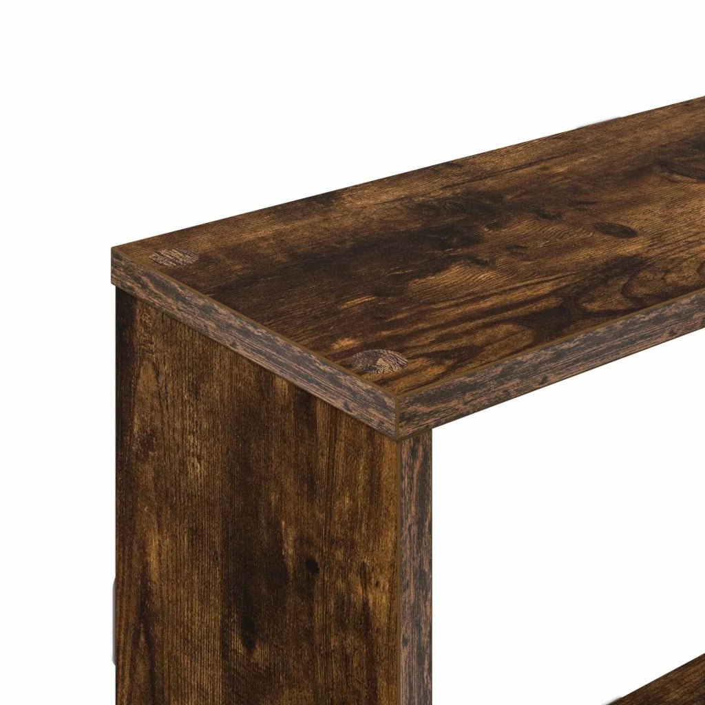 Scaffale da parete Rovere Fumo 122 x 18 x 60 cm 8012184
