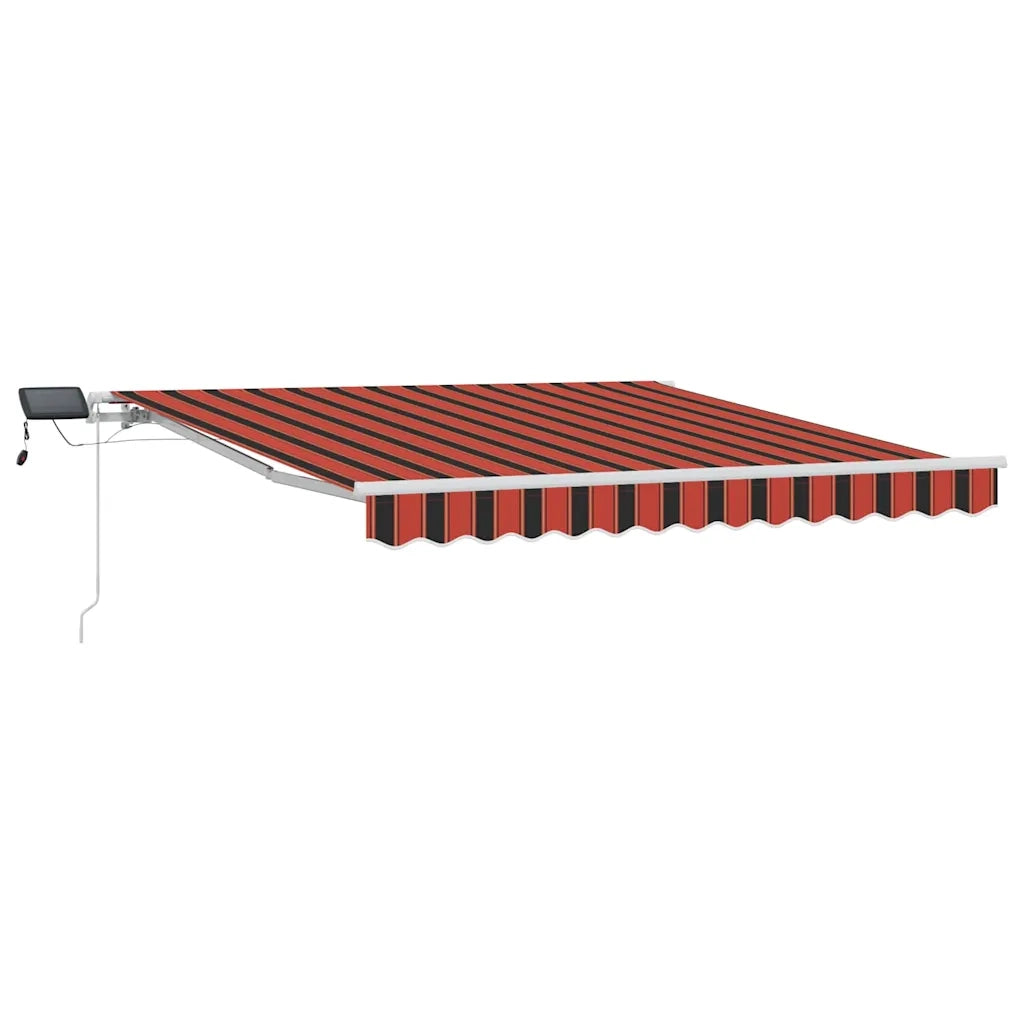 Tenda Retrattile arancione e marrone 300 x 250 cm 3329938