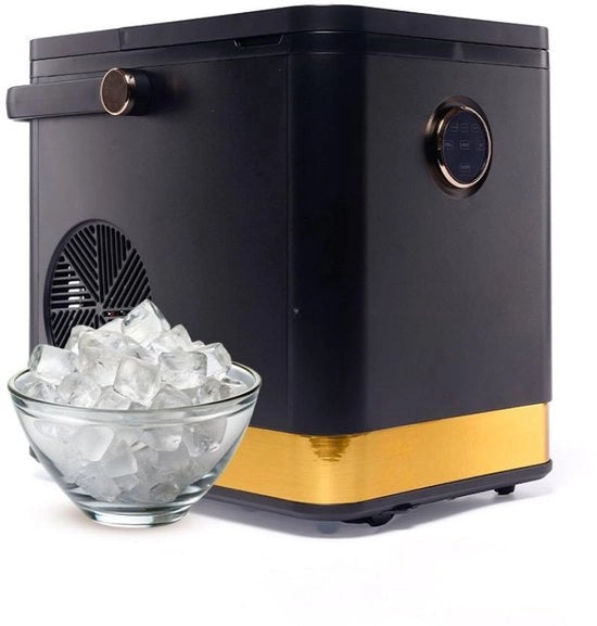 Macchina per cubetti di ghiaccio - Cubettere di ghiaccio - Spatola di ghiaccio - Portatile - In acciaio inossidabile - Ghiaccio - Clima caldo - Bevande fredde - Ristorazione - Estate - Cubetti di ghiaccio - Strumento per creare cubetti di ghiaccio