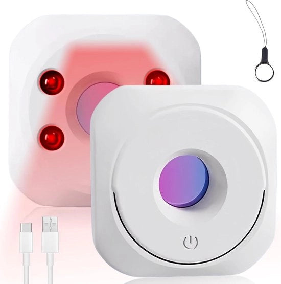 Rilevatore di Telecamere di Sorveglianza - Mini Finder anti Spia con LED Infrarosso - Rilevamento di Telecamere Nascoste