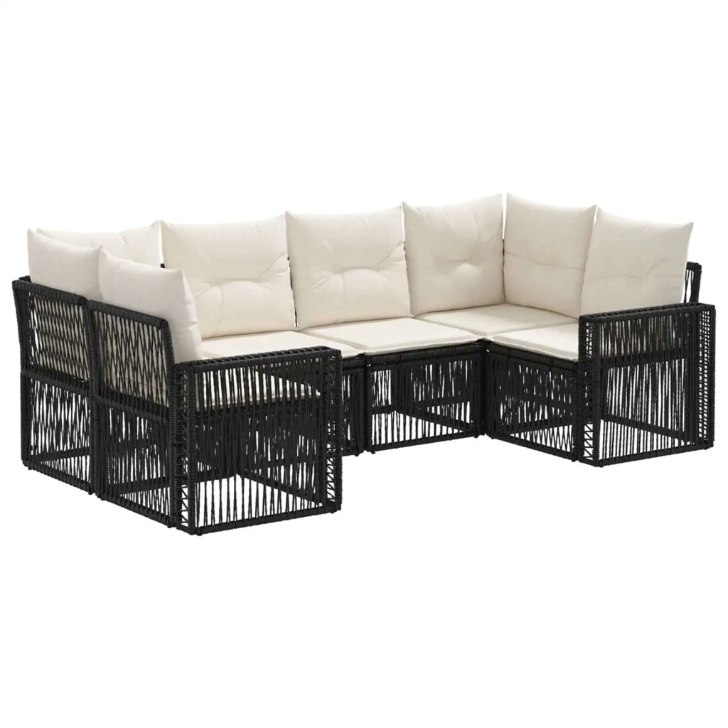 Set Divano da Giardino 6 pz 6-Numero di posti 3435220