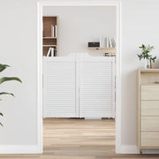 Porte Swing Bianco 90 x 50 cm Legno Massello di Pino 42047181