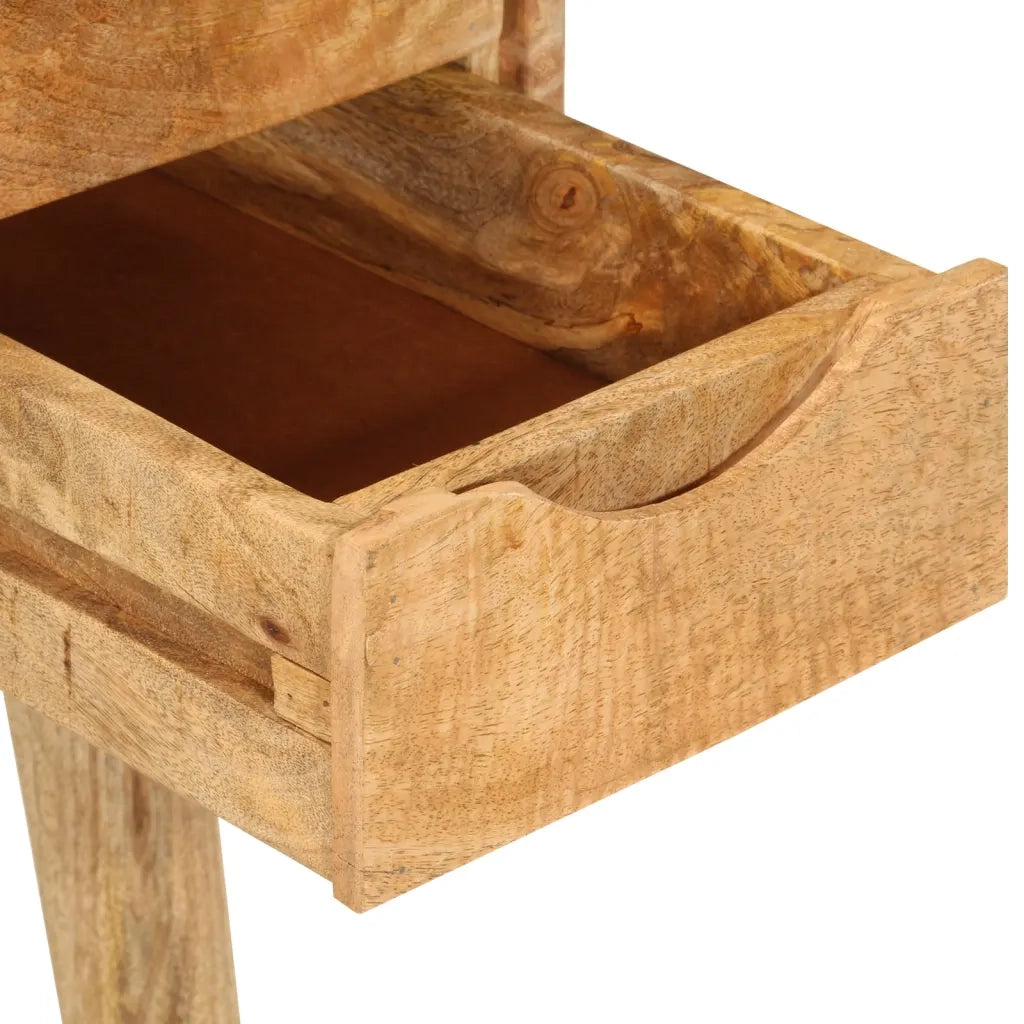 Scrivania con Cassetti 110x47x76 cm in Legno Massello di Mango