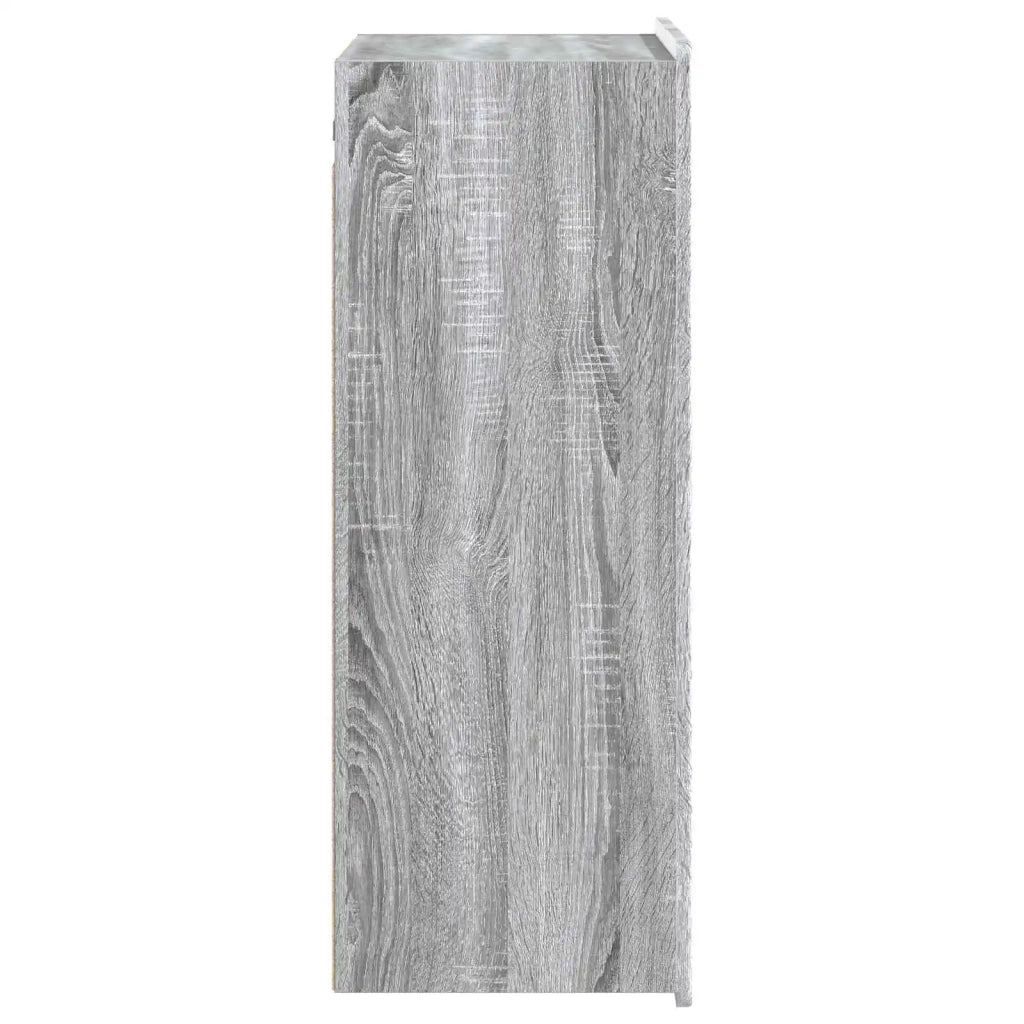 Mobiletto a muro Sonoma grigio 66 x 34,5 x 92 cm 898231