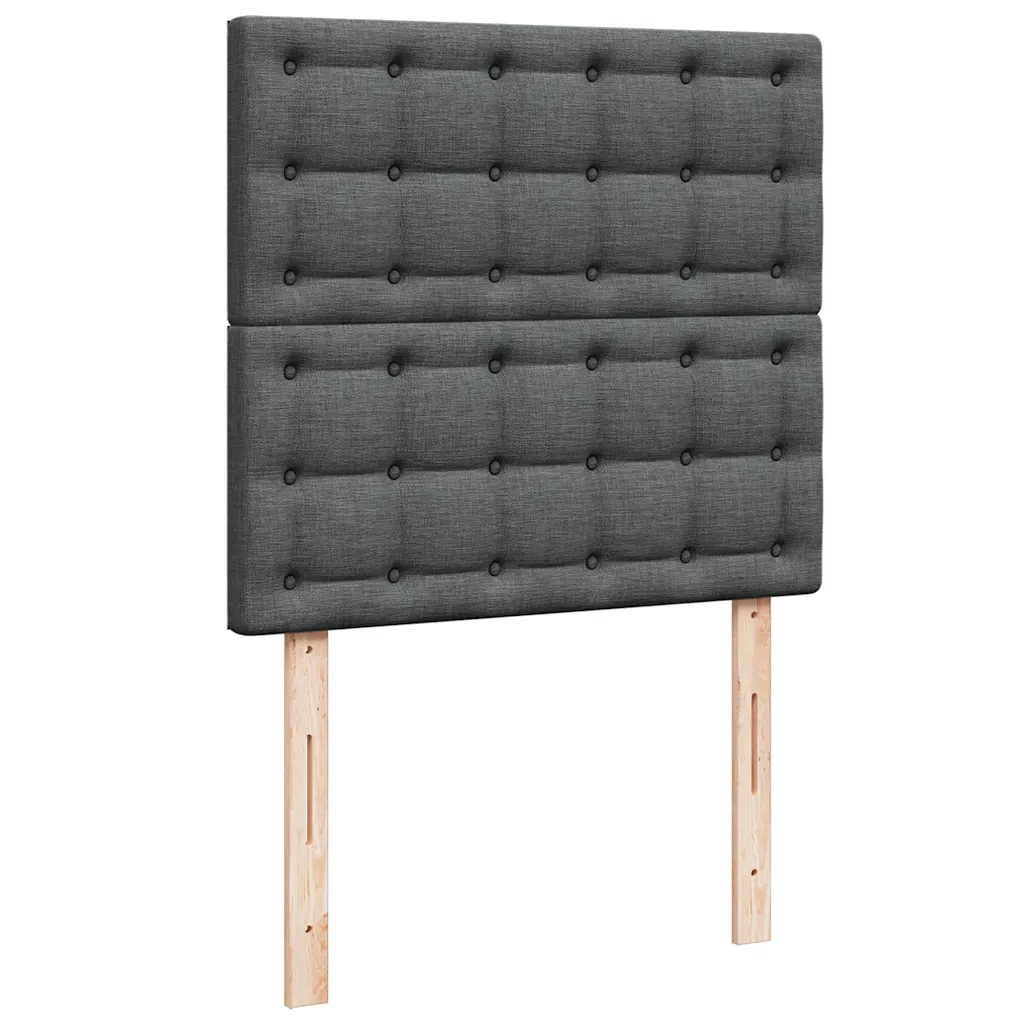 Struttura Letto Pouf con Materasso 180x200 cm in Tessuto 3313279