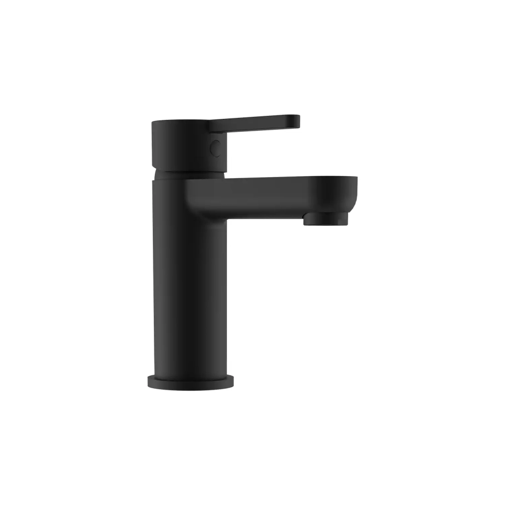 Set miscelatore lavabo e bidet senza scarico ed incasso doccia con deviatore in ottone nero opaco | Virna