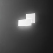 Applique Moderna Quantic Alluminio Bianco Acrilico Led 23W 3000K