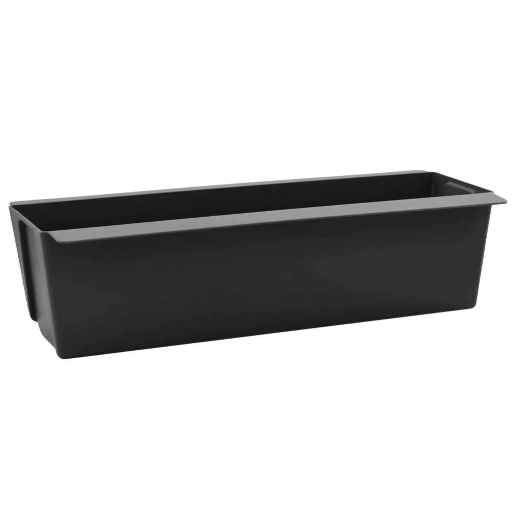 Fioriere per Euro pallet 24 pcs Nero 36 x 13,5 x 9,5 cm 42037211