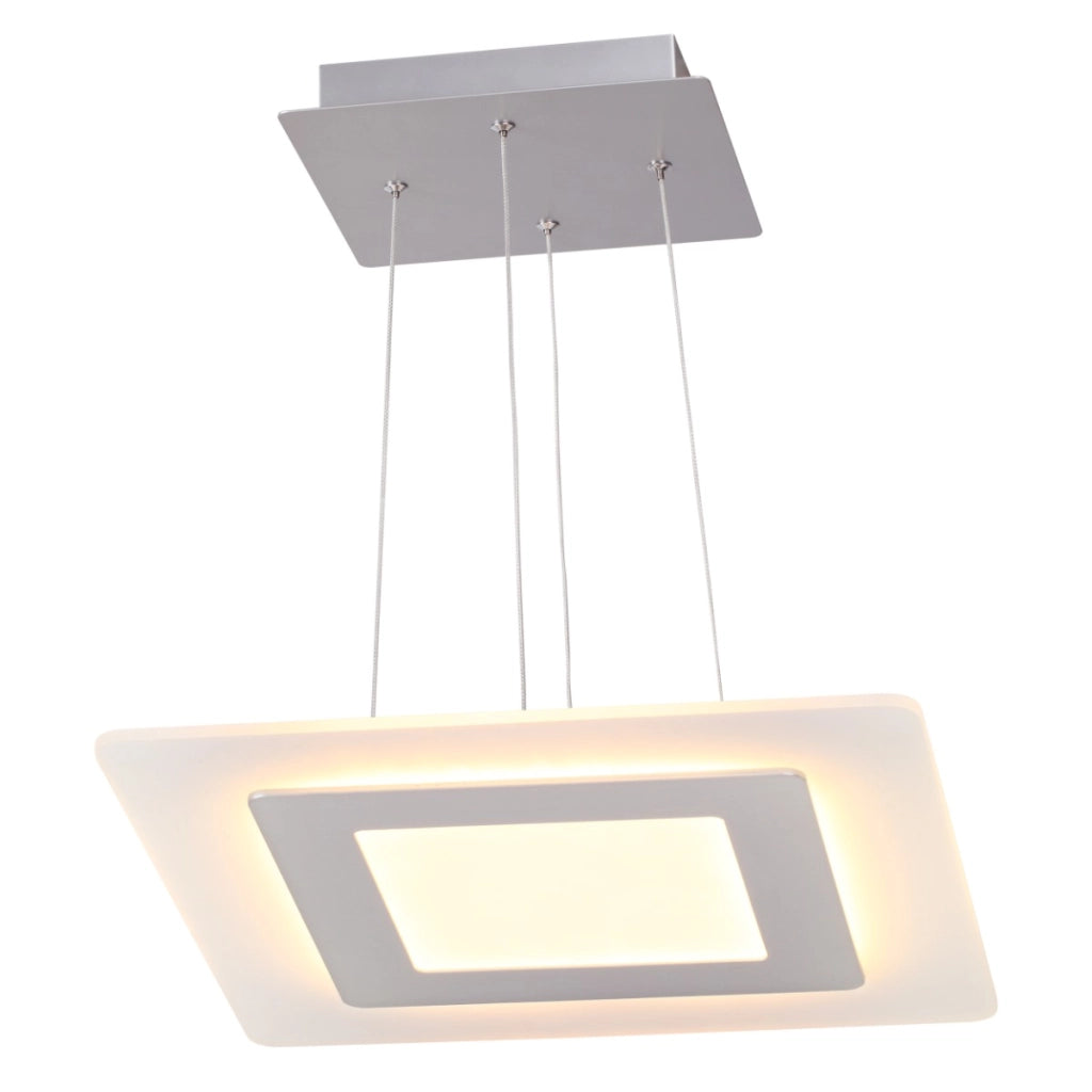 Lampada a sospensione LED Polux Larvik 25W bianca Ø35
