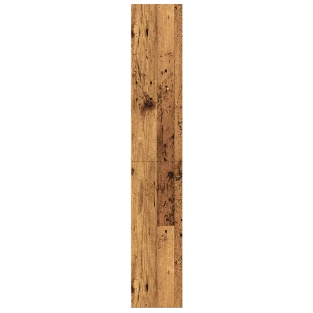 vidaXL Libreria Legno Antico 60x24x143 cm in Legno Multistrato