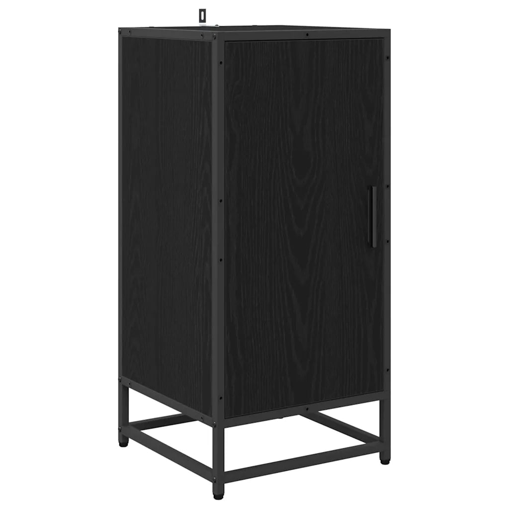 Credenza-Buffet-Armadio da cucina Rovere Nero 35,5 x 35 x 76 cm
