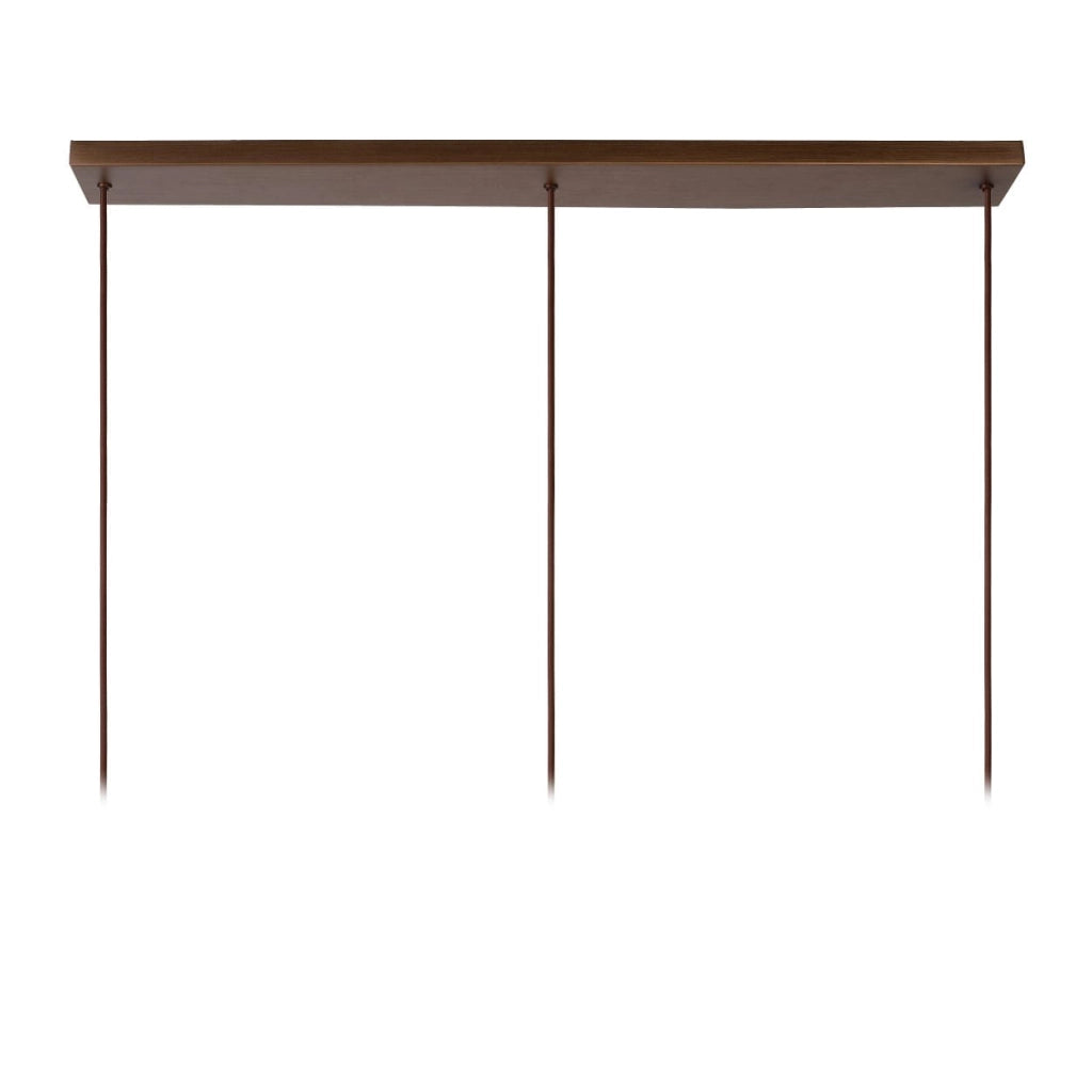 Lucide Toledo lampadario 3 luci E27 dimmerabile bronzo