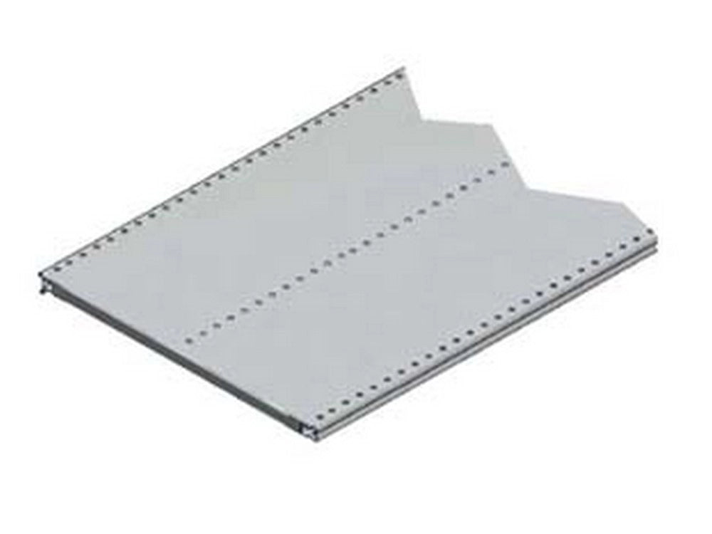 1pz ripiano lamiera forata verniciato grigio ral 7035 mm665 lx400 p. 1 cod:ferx.fer320597