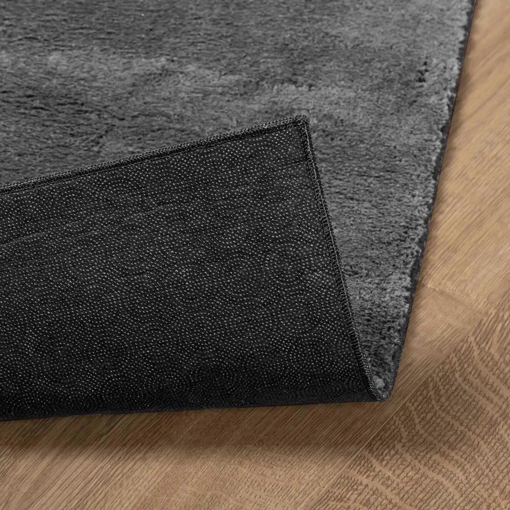 Tappeti per area HUARTE Antracite 1000 x 80 cm Poliestere
