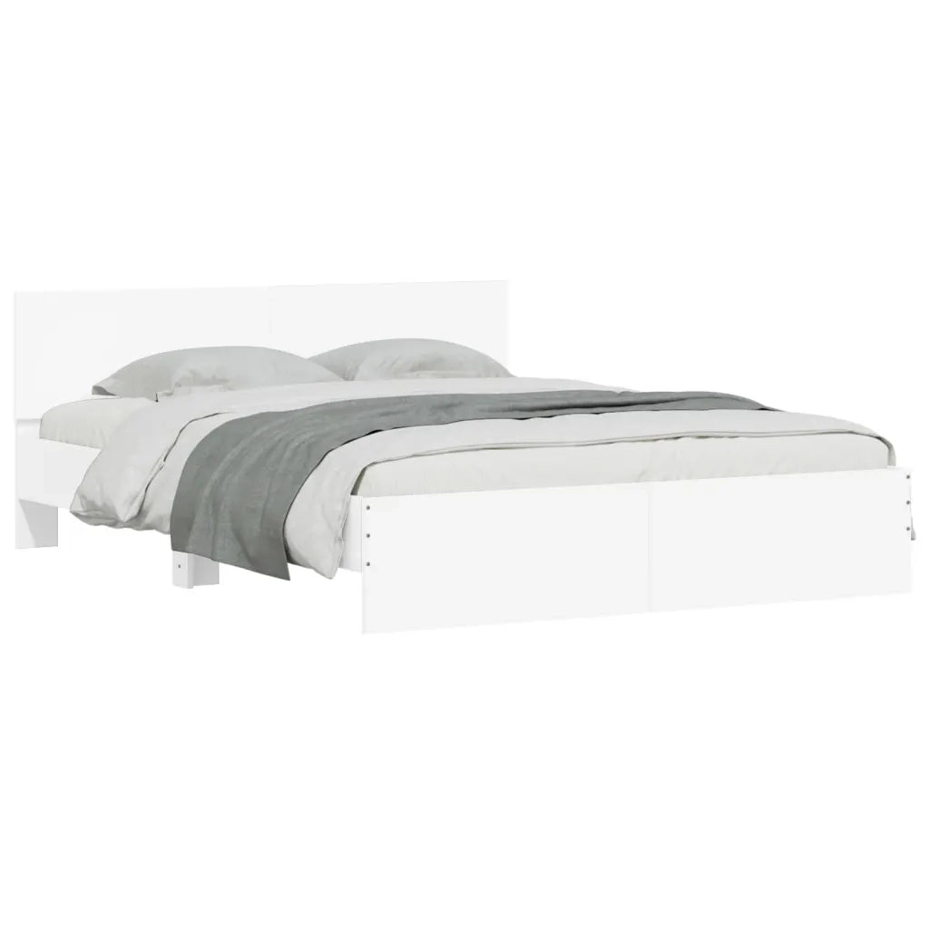 Giroletto con Testiera Bianco 150x200 cmcod mxl 85517