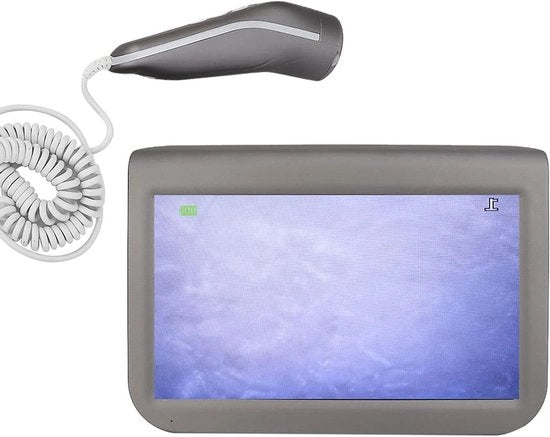 Macchina di Diagnosi della Pelle e Analisi dei Capelli - 10.1 Pollici Tipo Ricarica - Analizzatore dei Follicoli dei Capelli della Scalfatura - Tester di Umidità della Pelle Digitale.