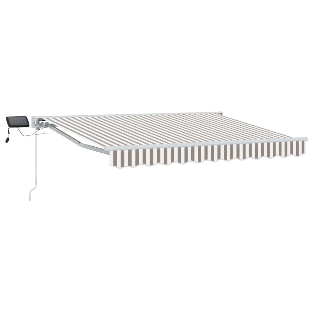 Cornice per Tenda Manuale con LED 5 x 3 m 3426393