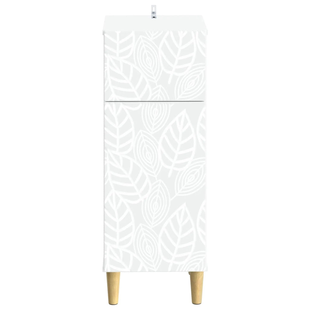 Mobiletto da Bagno DELFT Bianco 30 x 31 x 80 cm 897045