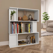 Libreria/Divisorio Bianco 80x24x96 cm in Legno Ingegnerizzato 800081
