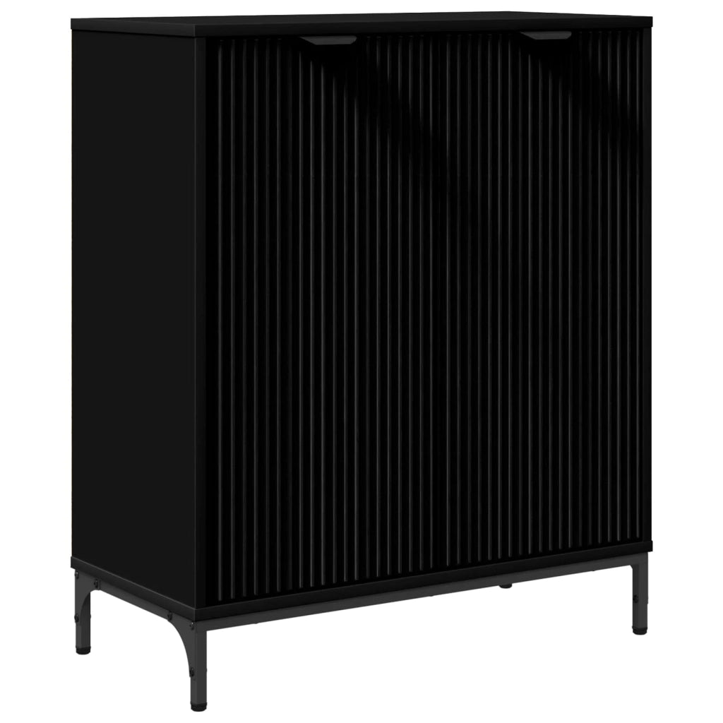 Credenza Nero 69,5 x 33 x 82 cm Legno multistrato 883425