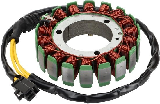 Sostituzione Stator - 18 Avvolgimenti - 3 Fili - Per XL1000V/Varadero 1000 1999-2002 - Alta Qualità Materiale - Facile da Installare - Stator Motocicletta