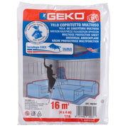 80pz telone copritutto polietilene 4x 4 m 200 g ca cod:ferx.2073