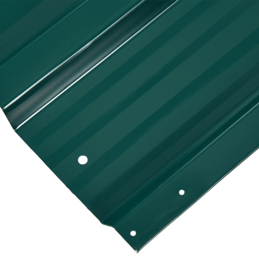 Lamiera trapezoidale ¨C Minimal ¨C 129x45cm 0,25 mm zincato verde