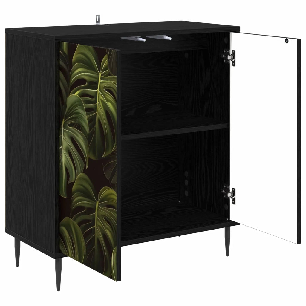 Credenza ELBURG Rovere Nero 69 x 33 x 76 cm 8006933