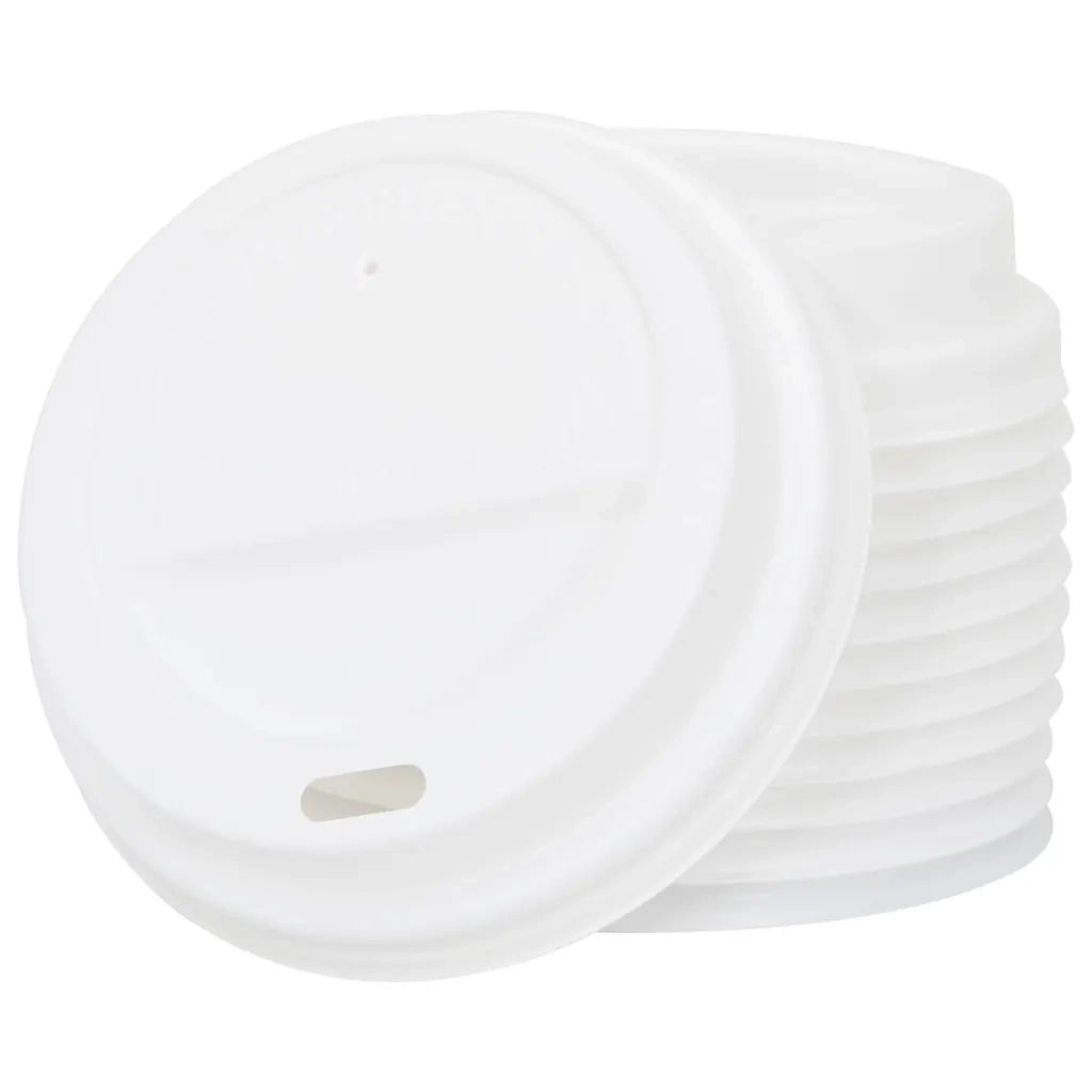 Tazze da Caff¨¨ in Carta con Coperchi 1000 pz 8oz 200 ml CFW1807529