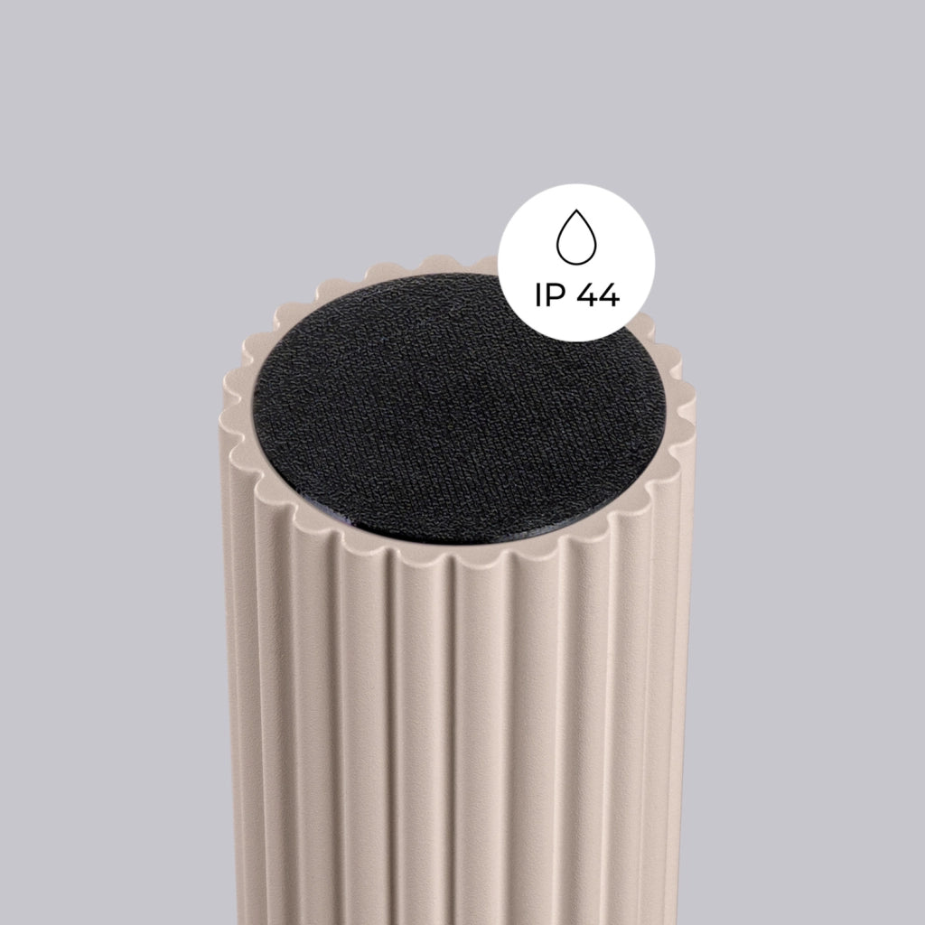 Spot soffitto SFERA Pure Lume taupe sfera vetro IP44