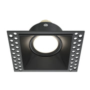 Maytoni Lampada da incasso Dot 1 luce GU10 nero alluminio
