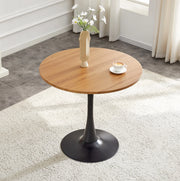 Tavolo rotondo Tulip Ø 80 cm in MDF e metallo
