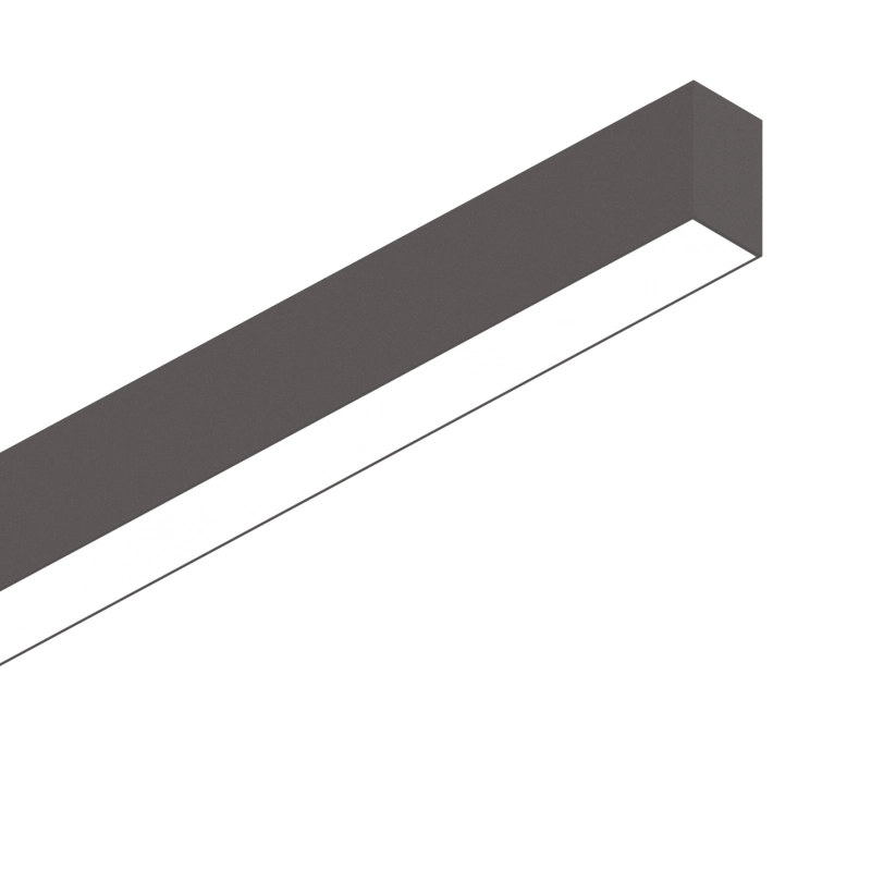Sistema Lineare Fluo Wide 1800 3000k Bk Ideal-lux