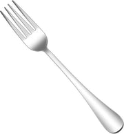 Forchette in acciaio inossidabile - 12 pezzi - argento - 20 cm