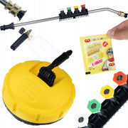 Set di Accessori per Idropulitrice compatibile con Kärcher K2–K7 – Spazzola Rotante, Lancia 15°, Schiumogeno 1000 ml